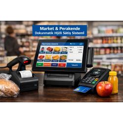 MARKET VEYA PERAKENDE DOKUNMATİK HIZLI SATIŞ (POS SATIŞ)