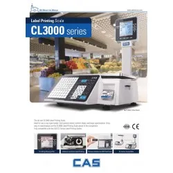 CAS - CL3000 15/30KG BARKODLU TERAZI